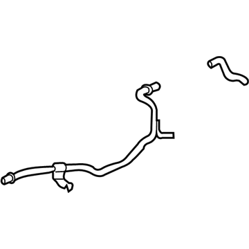 Acura 50920-SJA-A01 Pipe Assembly, Electronic Controlmount Solenoid