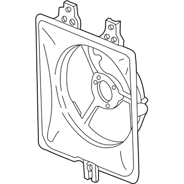 Acura 38615-RDA-A00 Front Condenser Fan