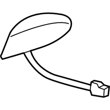 2010 Acura ZDX Antenna - 39150-SZN-A01