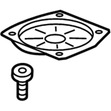 Acura 74660-TA0-A00 Floor Maintenance Hole Cap Assembly