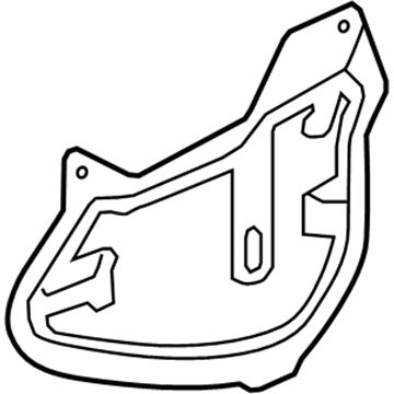 Acura 72361-TL0-003 Seal, Left Front Door Hole