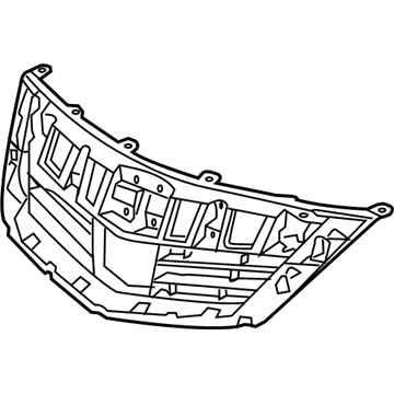 Acura 71121-SJA-A31 Front Grille Base