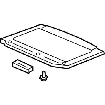 17764-TK5-A00 Acura Protector, Fuel Pipe Illustration 1 of 1