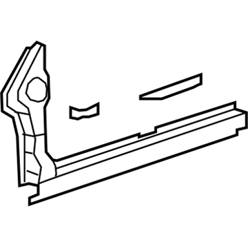 Acura 63620-STK-305ZZ Reinforcement Set, Driver Side Sill