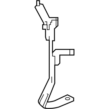 Acura 37821-5J2-A00 Engine Control Module Bracket