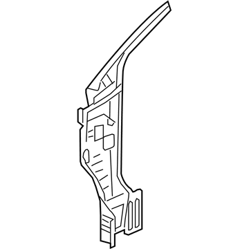 Acura 64110-TZ5-315ZZ Pillar Set, Right Front (Inner)