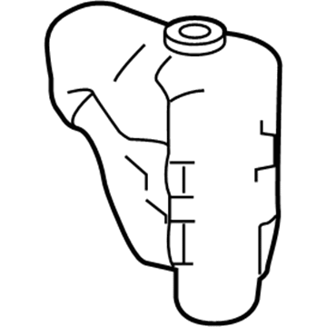 Acura 19101-5J2-A10 Engine Coolant Reservoir