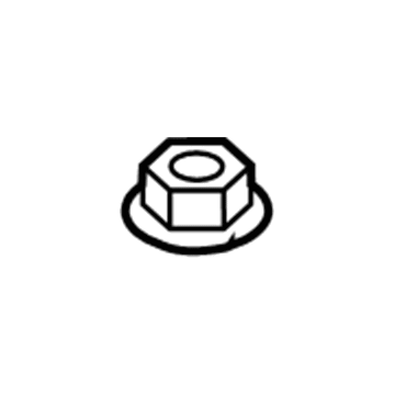 Acura 90371-TBA-A00 Nut, Flange (12Mm)