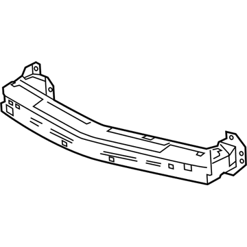 Acura 71130-TZ3-A00 Front Bumper Beam Complete