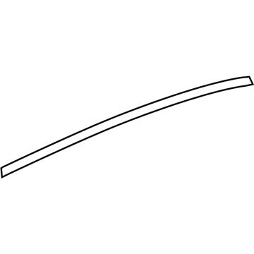 Acura 72965-TZ5-A01 Left Rear Window Molding