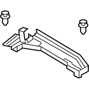 Acura 74225-TX4-A00 Umbrella, Air Conditioner Hole