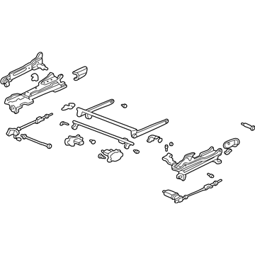 Acura 81660-SZ3-A85 Adjuster, Driver Side Slide (Outer)