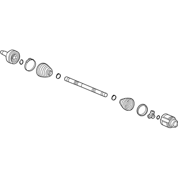 Acura 44305-TJB-A01 Right Drive Shaft Assembly