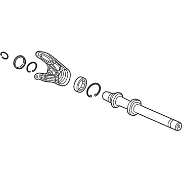 Acura 44500-TJC-A00 Half Shaft Assembly