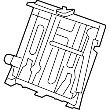 Acura 82526-STK-A11 Frame, Left Rear Seat-Back