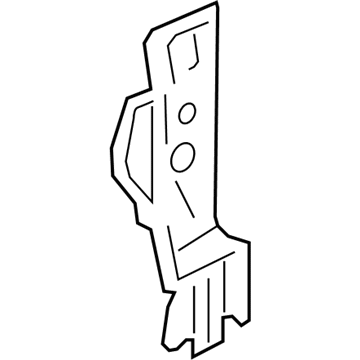 Acura 64130-TX4-A50ZZ Pillar, Right Front (Lower) (Inner)