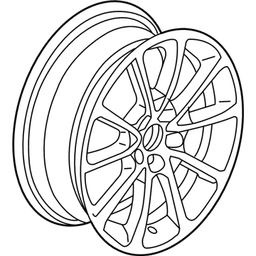 Acura 42700-TZ3-A31 Wheel 18X7 1/2 J (Tpms (Tpms)