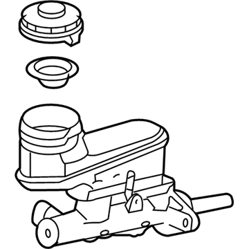 Acura TSX Brake Master Cylinder - 46101-SDD-A04