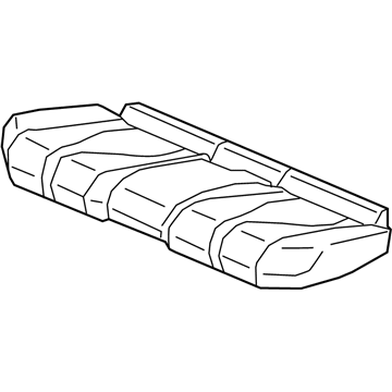 Acura 82137-TJB-A21 Pad Component , Rear Cushion