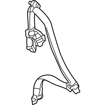 1998 Acura RL Seat Belt - 04824-SZ3-A01ZA