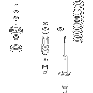 2003 Acura CL Shock Absorber - 51601-S3M-A11