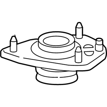 Acura TLX Shock And Strut Mount - 51670-TZ3-A12