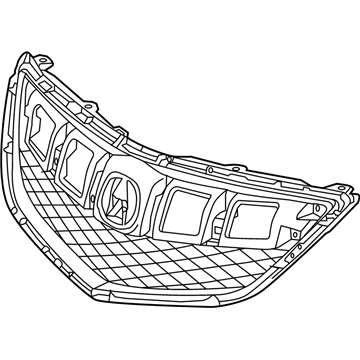 Acura 71121-TX4-A01 Front Grille Cover