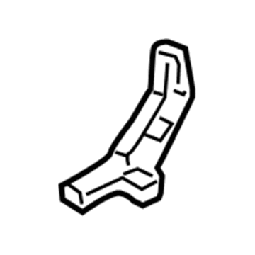 Acura 81316-STX-A01ZC Cover, Passenger Side Middle Seat Center (Inner) (Light Cream Ivory)