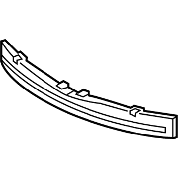 Acura 71170-TP1-A00 Absorber, Front Bumper