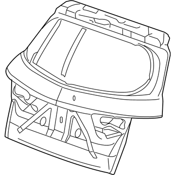 2008 Acura RDX Tailgates - 68100-STK-A91ZZ