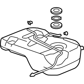 2012 Acura ZDX Fuel Tank - 17044-SZN-A00