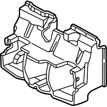 Acura 74147-SL0-010 Radiator Duct