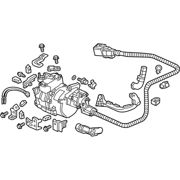 Acura 38810-RW0-A11 Compressor