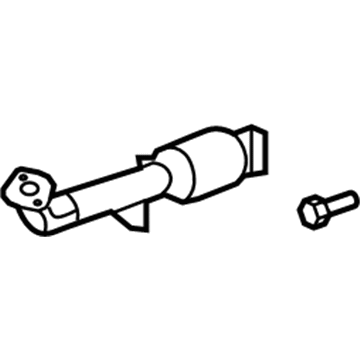 2010 Acura RDX Catalytic Converter - 18160-RWC-A10