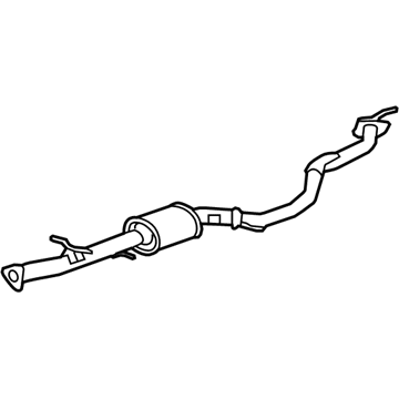 2009 Acura RDX Exhaust Pipe - 18220-STK-A02