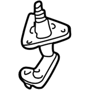 91592-TA1-L01 Acura Clamp, Fuel Pipe Illustration 1 of 1