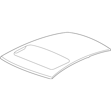 Acura 62100-SJA-A22ZZ Panel, Roof (Sunroof)