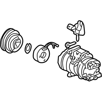 2002 Acura TL A/C Compressor - 38810-P8E-A01