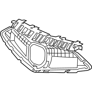 Acura 71121-T3R-A01 Front Grille Frame