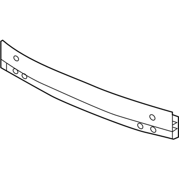 Acura 71531-TY2-A00 Rear Bumper Beam