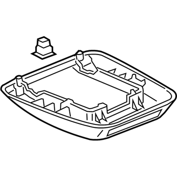 Acura 39520-S3V-A01ZC Garnish Assembly (Light Saddle) (Res)