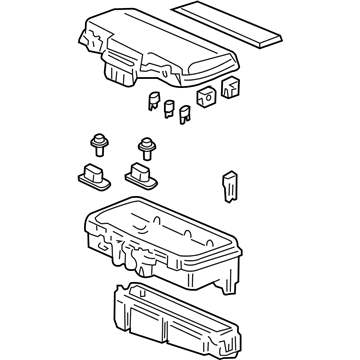 8-97023-162-2 Acura Bracket, Map Sensor Illustration 1 of 1