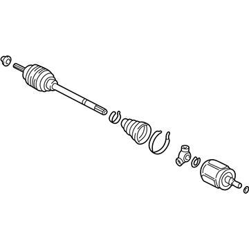 1997 Acura RL Axle Shaft - 44010-SZ3-A50