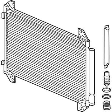 2018 Acura MDX A/C Condenser - 80100-TYR-A02