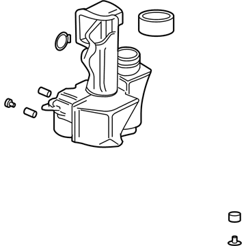 Acura 17230-RDJ-A00 Air Resonator Chamber Box