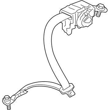 2005 Acura RL Seat Belt - 04824-SJA-A00ZA