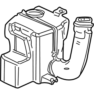 Acura 17230-P73-000 Chamber, Resonator