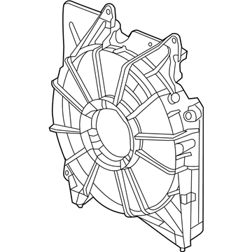 Acura 19015-R9P-A01 Shroud (Denso)