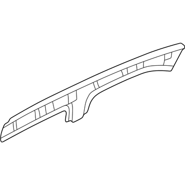 Acura 64211-SZ3-300ZZ Rail, Passenger Side Roof Side