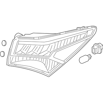 Acura 33500-TZ3-A01 Tail Light Assembly